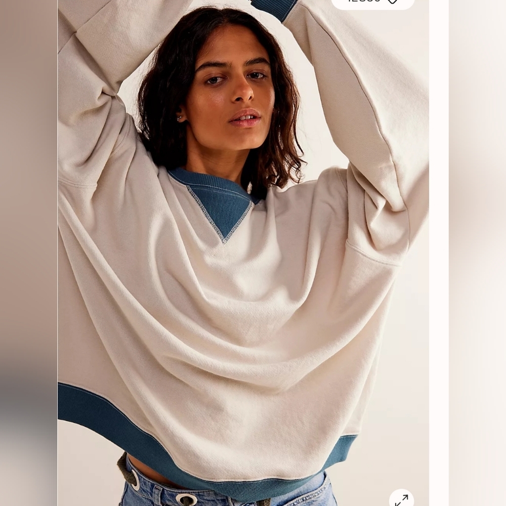 Free People Classic Crew NWOT Large Tea Combo.